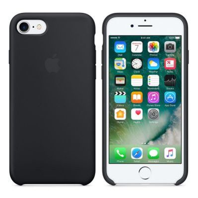 Чехол для мобильного телефона Apple Silicone Case - iPhone 7/8/SE 2020 - Black (MQGK2)