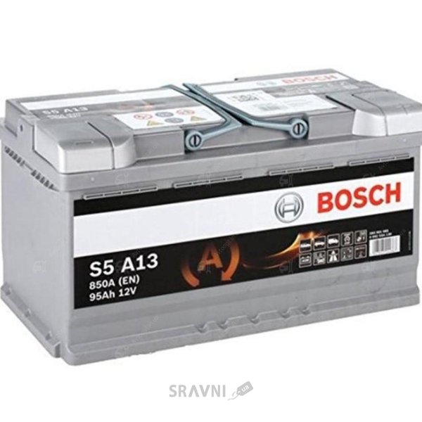 Акумуляторні батареї Автомобильный аккумулятор Bosch 6CT-95 АзЕ S5 AGM (S5A 130)