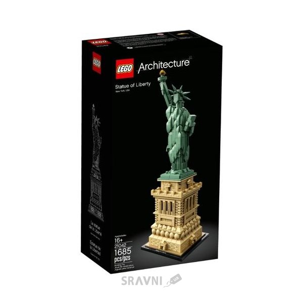 Конструктори дитячі Конструктор LEGO Architecture 21042 Статуя Свободы