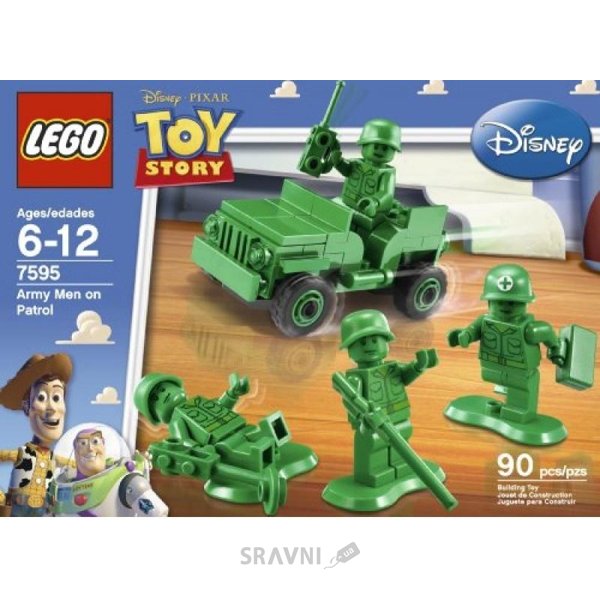 Конструктори дитячі Конструктор LEGO Toy Story 7595 Военные в патруле