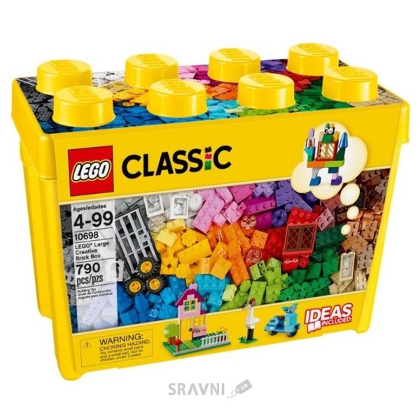 Конструктори дитячі Конструктор LEGO Classic 10698 Набор для творчества большого размера