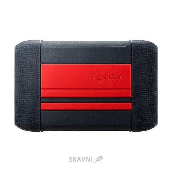 Жорсткі диски (hdd) Apacer AC633 1TB Power Red X Tough Black (AP1TBAC633R-1)