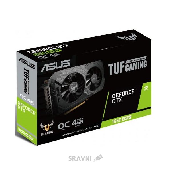 Відеокарти Видеокарта ASUS GeForce GTX 1650 Super TUF OC Gaming 4GB (TUF-GTX1650S-O4G-GAMING)