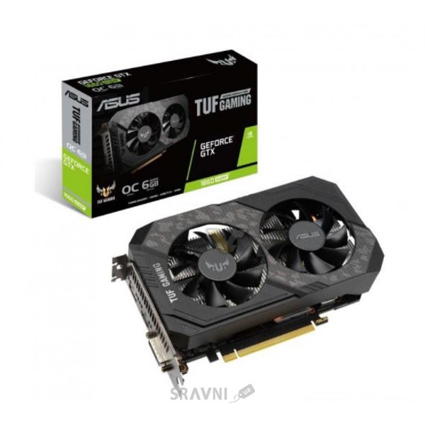 Відеокарти Видеокарта ASUS GeForce GTX 1660 Super 6GB TUF Gaming OC (TUF-GTX1660S-O6G-GAMING)